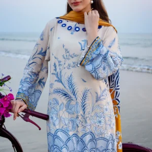 Printed Unstitched 3PC