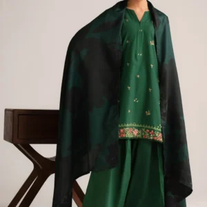 3 Piece Embroidered Cambric Suit