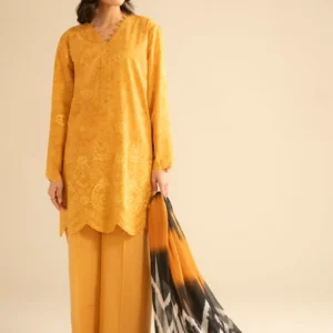 3 Piece Embroidered Lawn Suit