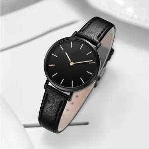 Korean watches for girls Ins Girls Alloy leather Strap Streamer Watch Female