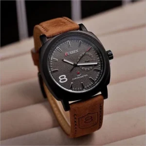 SLIM Gents Watch – Classic Leather Strap