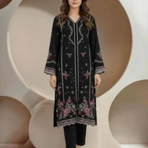 2 Piece Crepe Suit- Embroidered (Pret)